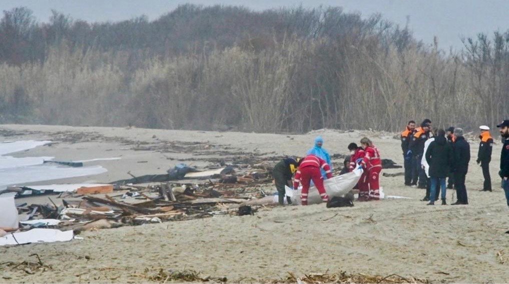 اجساد ۱۵ پناهجو در سواحل ایتالیا پیدا شد