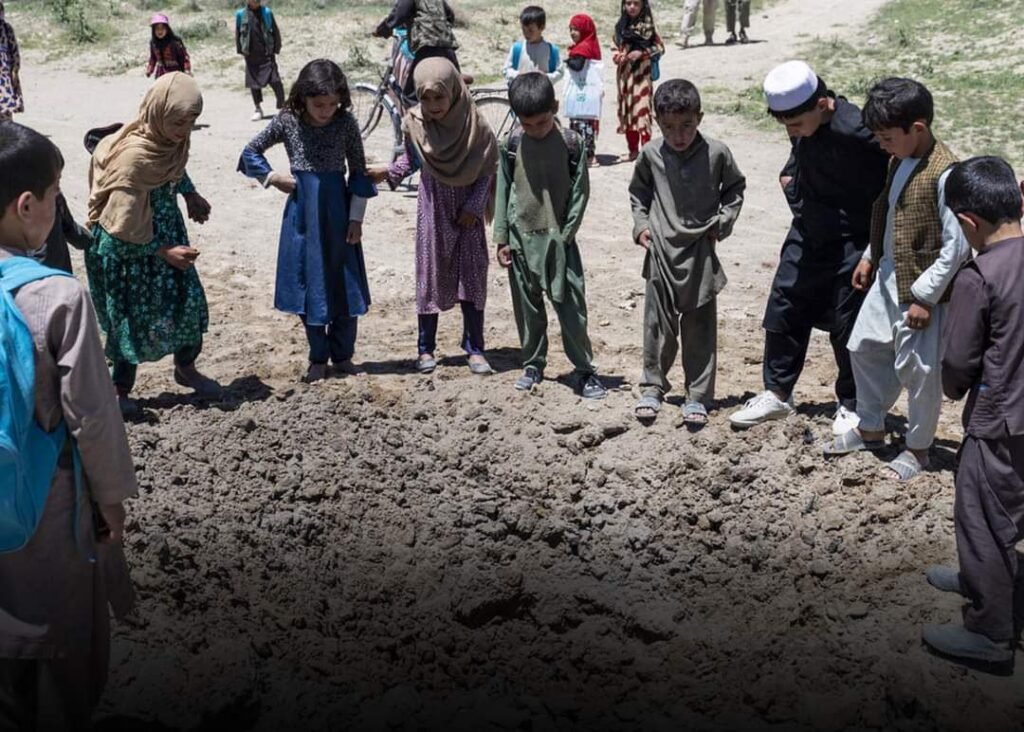 انفجار ماین در غزنی جان چهار کودک را گرفت
