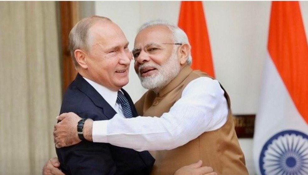 پوتین و مودی در اقامتگاه نخست&zwnj;وزیر هند دیدار کردند
